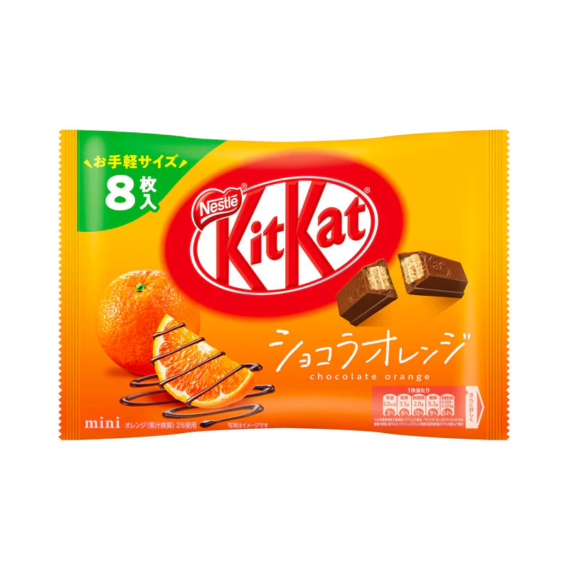 MHD:08.2023 NESTLE KitKat Mini - Chocola Orange  102g