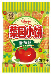 MHD: 02.03.2023 - Glico Tomato flavor biscuit 80 g