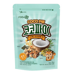 MHD: 23.08.2023 - Foodzone COCO Pie Nuts with Seaweed, Almond & Brown Rice 70 g
