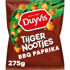 MHD: 11.11.2023 - Duyvis Tijgernootjes BBQ Paprika 275 g
