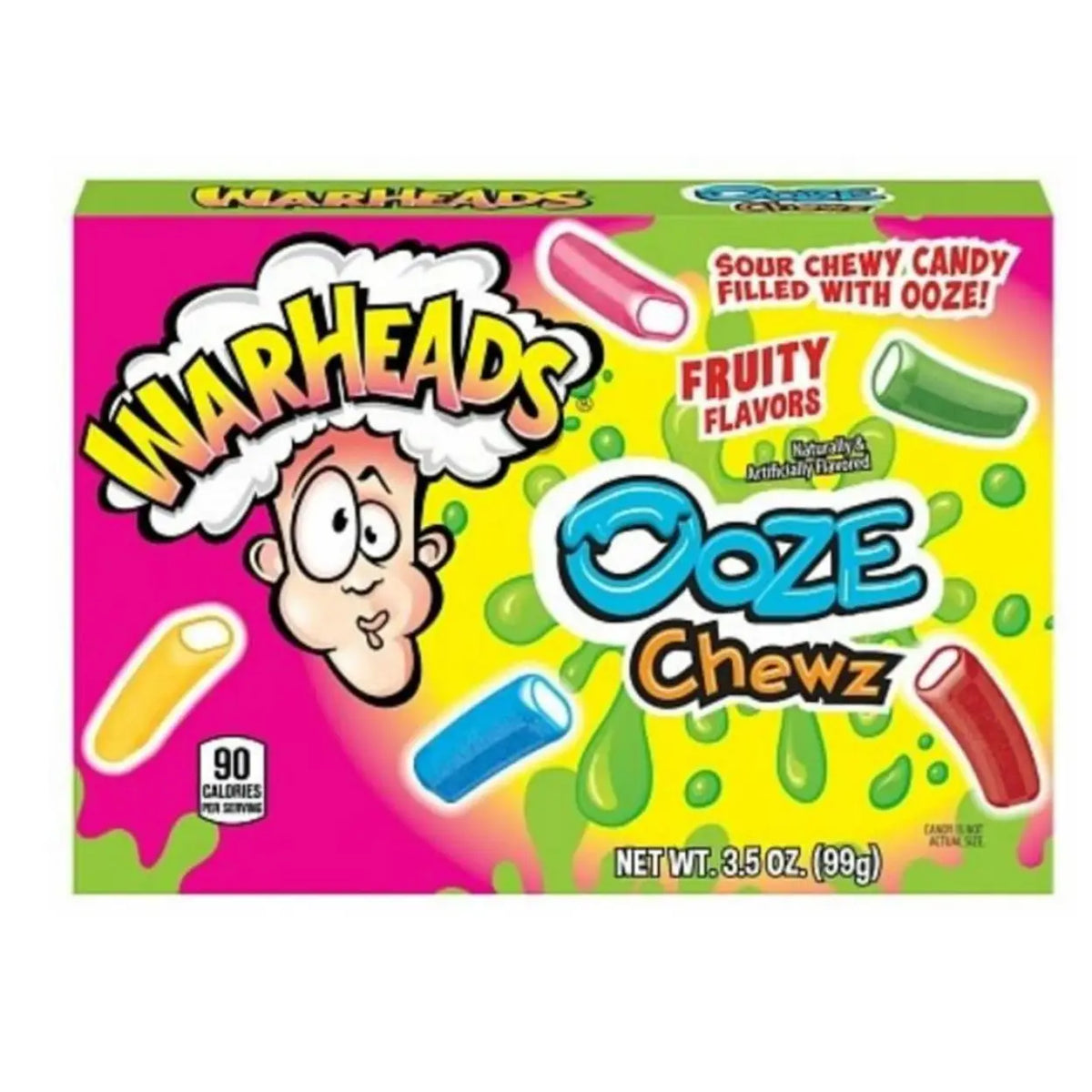 Warheads Ooze Chews Theater 99g