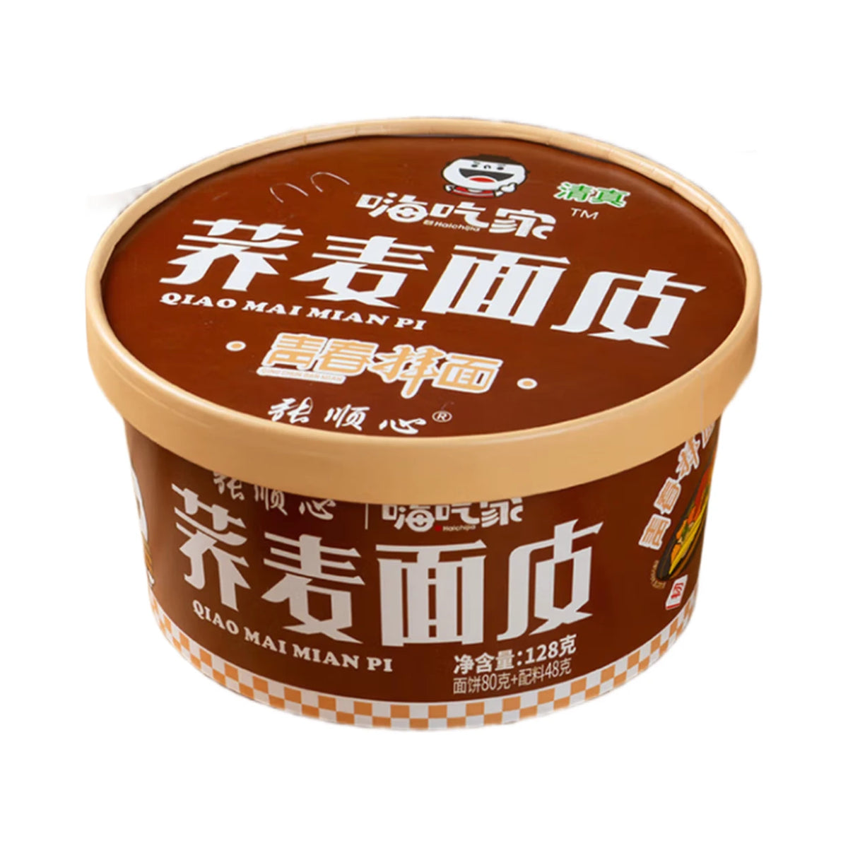 Haichijia Buchweizen-Nudeln (Große Bohnenpaste) Sesam-Sauce-Geschmack 128g