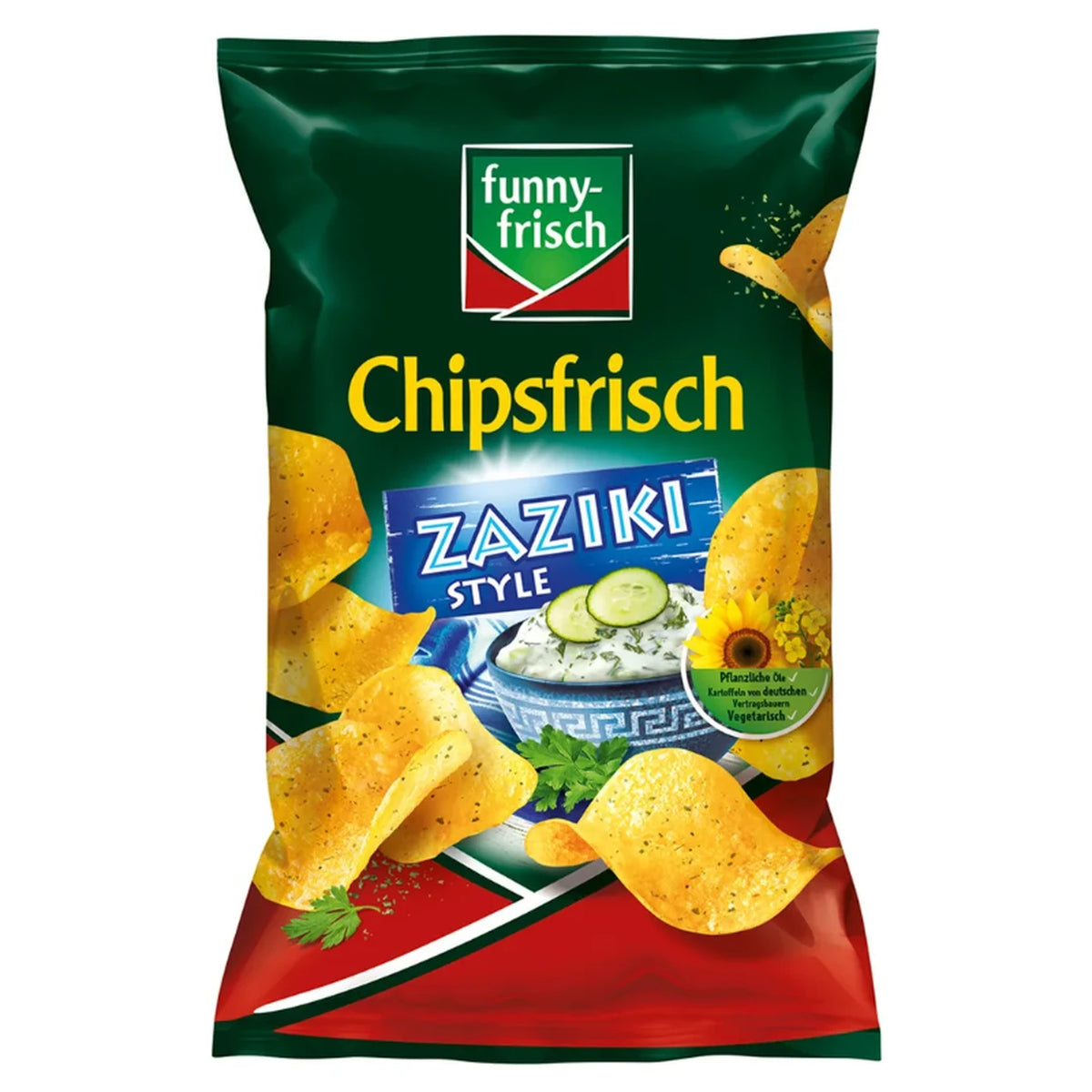 Funny-frisch Lustige Frische Chips Tzatziki-Geschmack 150g
