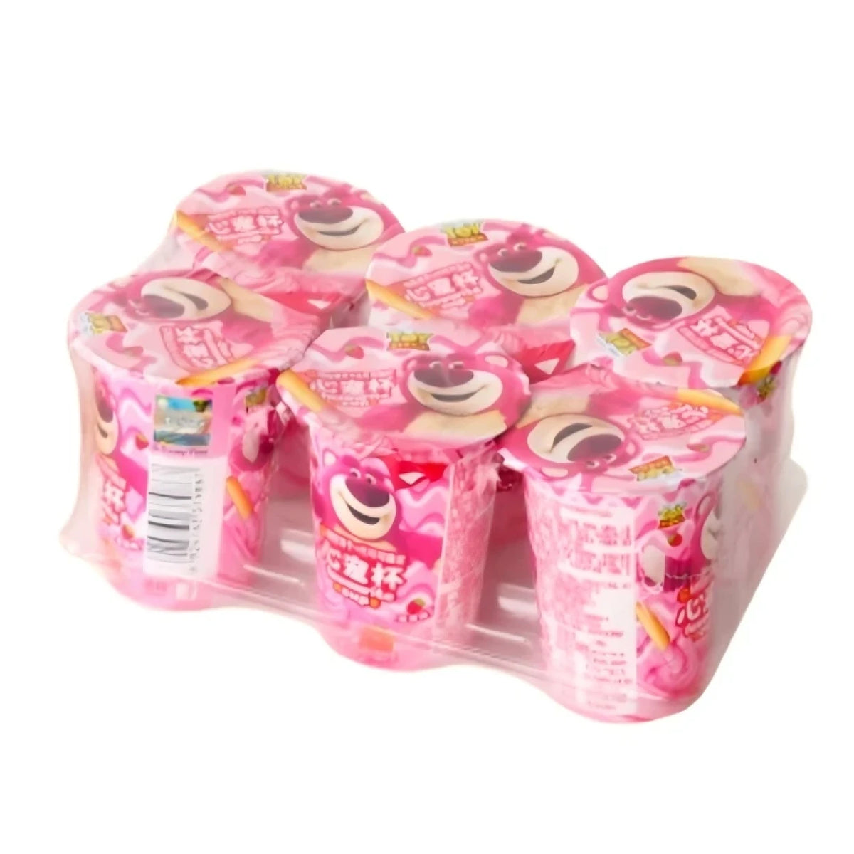 Binqi Cup Kekse - Erdbeergeschmack - Erdbeerbär Edition 25g*6