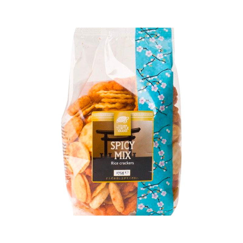 GOLDEN TURTLE Reiscracker - Mix, scharf