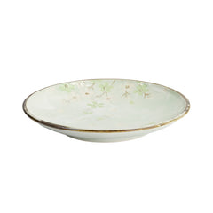 Green Cosmos Plate 19.5x3cm