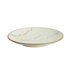 Green Soshun Plate 22.7x3.1cm