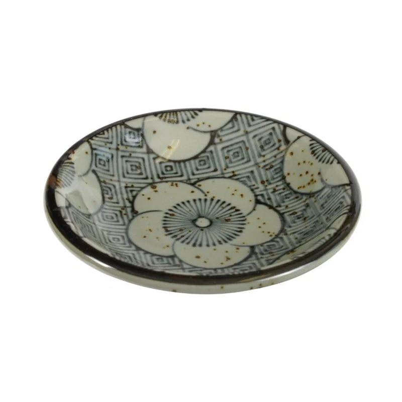 Soy Sauce Dish Round 9,5x2cm - Sakura Blue
