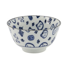 Kawaii Lucky Cat Neko Bowl 12,7x6,8cm 300ml Blue