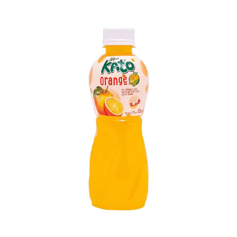 KATO Kokosnusskerngetränk - Orangengeschmack mit Pfand
