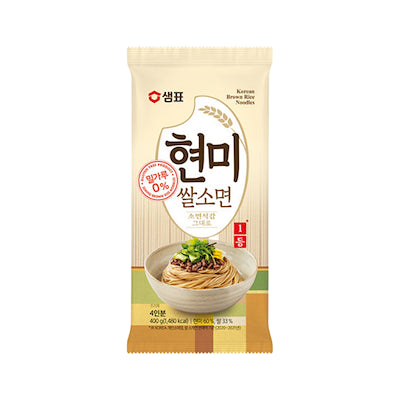 SEMPIO Glutenfreie koreanische Nudeln aus braunem Reis 400g