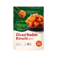 BIBIGO Kkakdugi Kimchi - Geschnitten