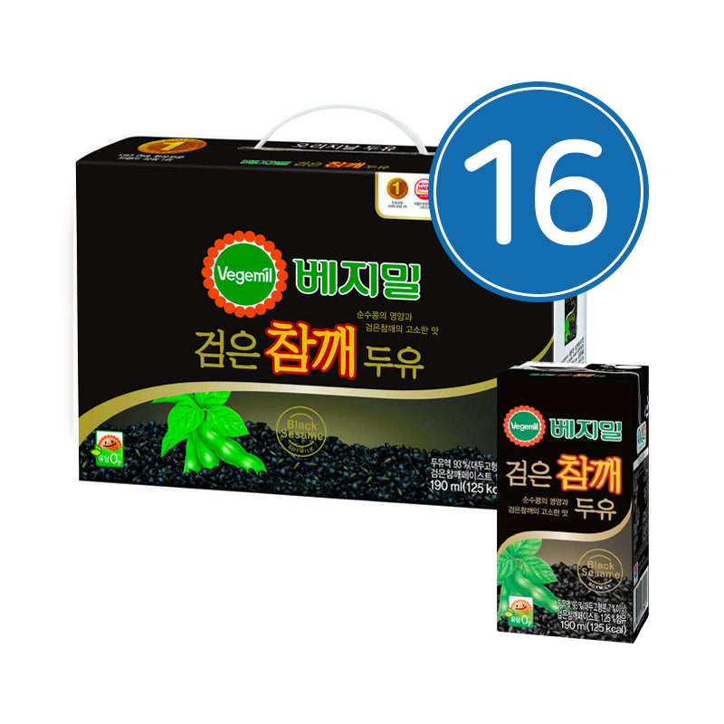 CHUNG'S FOOD Vegemil Sojamilch - Schwarzer Sesam [Box]