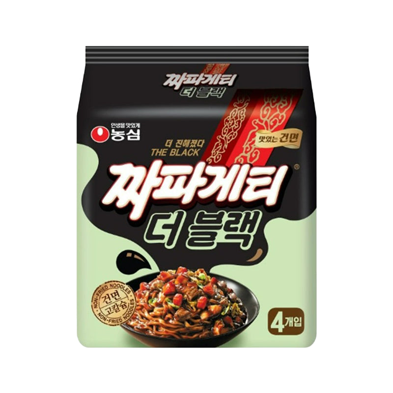 NONGSHIM Jjapagetti The Black [Bündel]