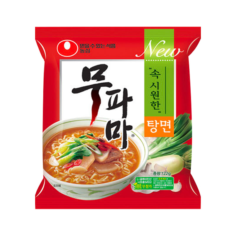NONGSHIM Mupama - Instant Nudelsuppe mit Rettich, Lauch, Knoblauch
