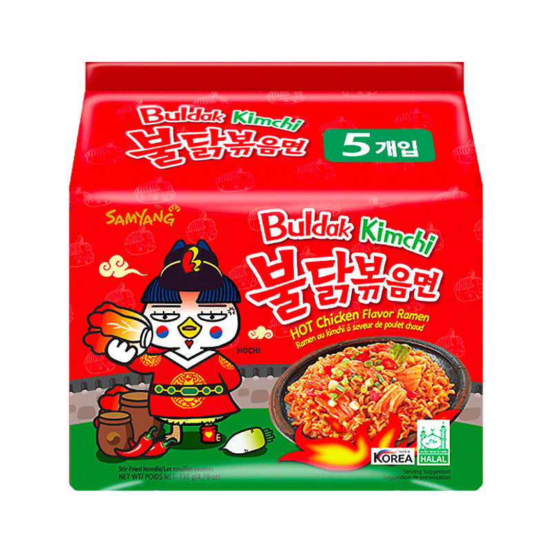 SAMYANG Gimchi Buldalgbokeummyeon [Bündel]