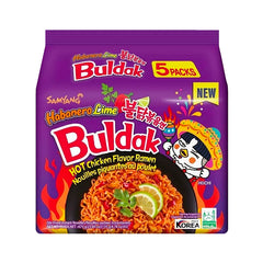 SAMYANG Buldak Ramen - Habanero Lime [Bündel]
