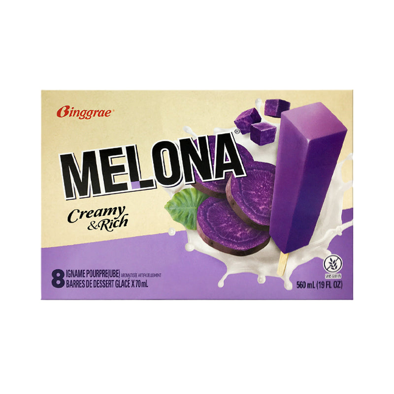 BINGGRAE Melona - Purple Yam (Ube) [Bündel]