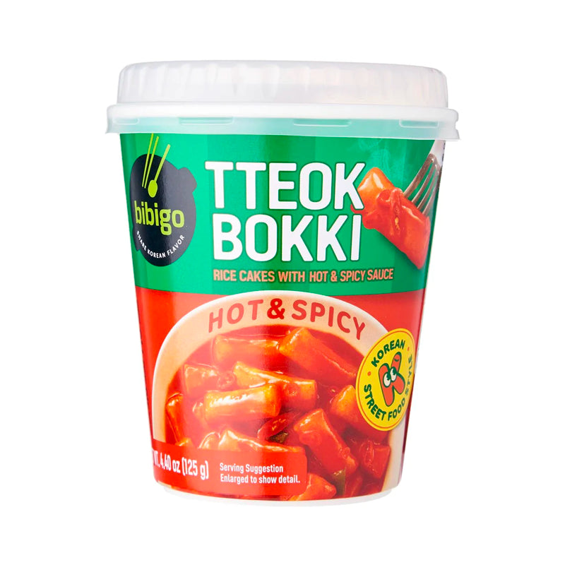 BIBIGO Hot & Spicy Tteokbokki Cup