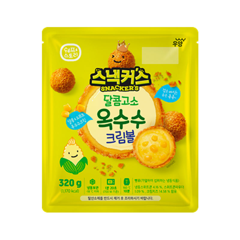 CHEF STORY Mais-Cremekugel