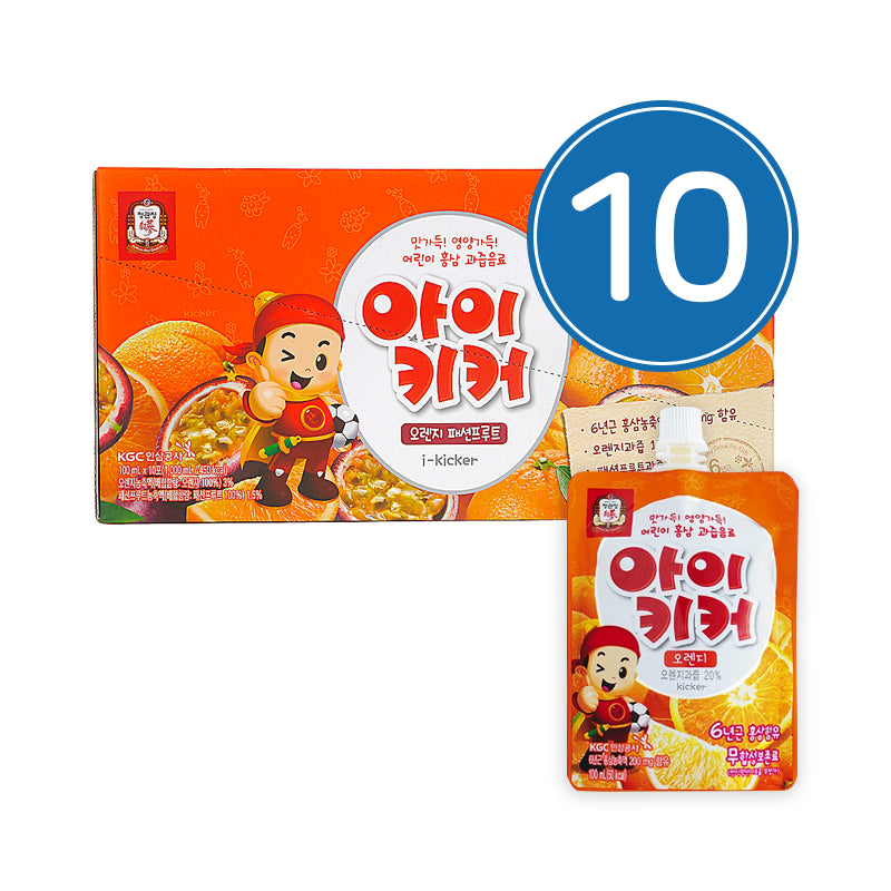 CHEONG KWAN JANG I-Kicker - Orange - 10 er