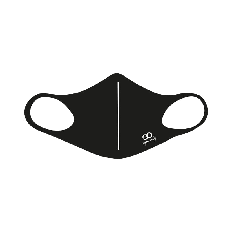EYES ONLY Mask - Solid Black