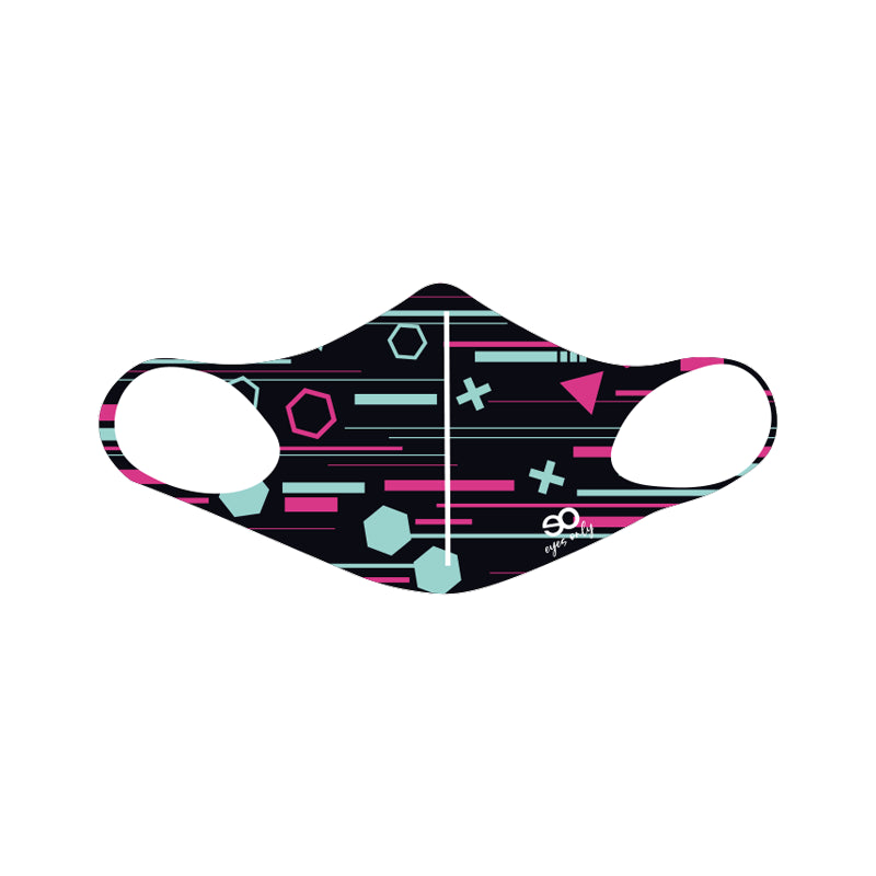 EYES ONLY Mask - Digital Neon