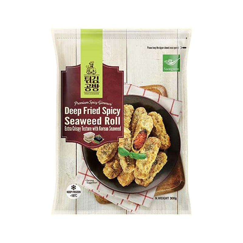 SAONGWON Gimmari - Frittierte scharfe Algenrolle