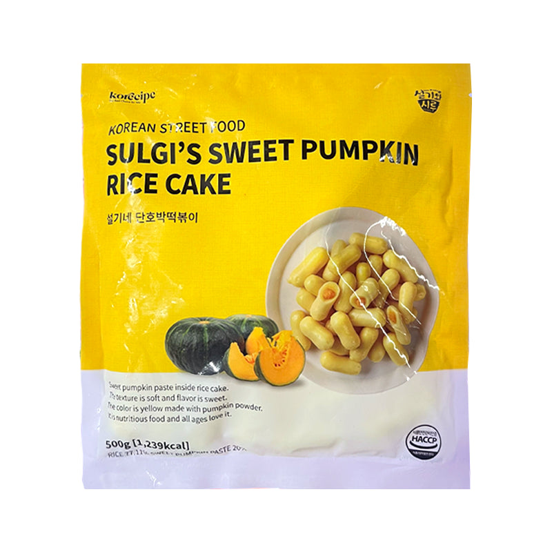 KORECIPE Sulgis süßer Kürbis Tteokbokki Tteok