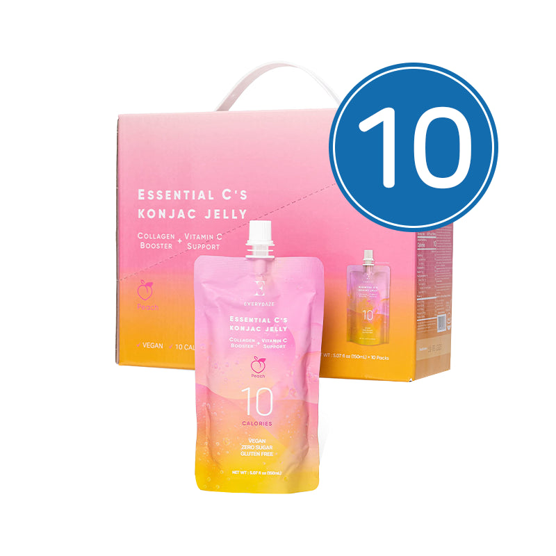 EVERYDAZE Essential Konjak Jelly - Pfirsich [Box]