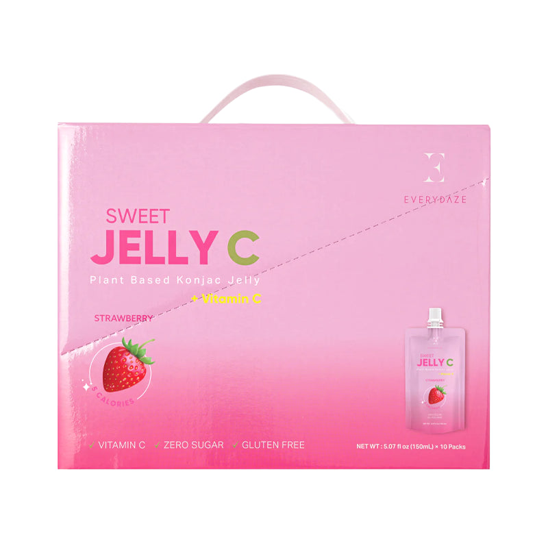 EVERYDAZE Sweet Jelly C Konjak Jelly - Erdbeere [Box]