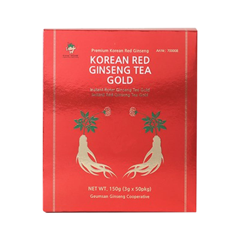 GINCOOP Koreanischer roter Ginseng-Tee Gold in Papierschachtel