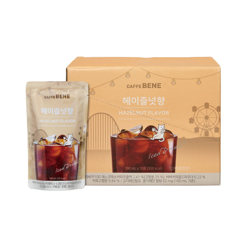 CAFFE BENE Iced Hazelnut [Bündel]