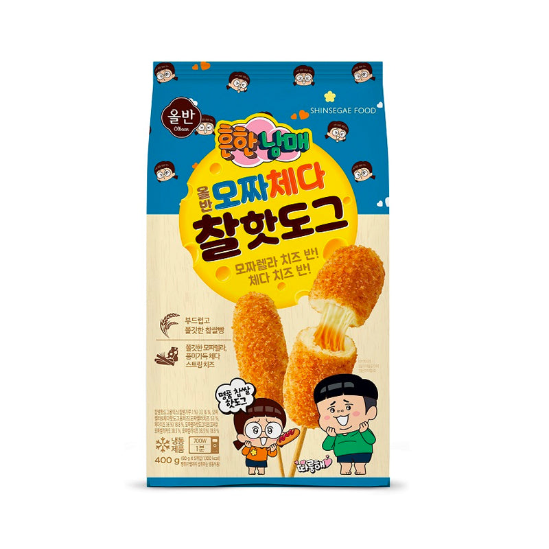 OLBAAN Corn Dog - Mozzarella-Käse & Cheddar-Käse