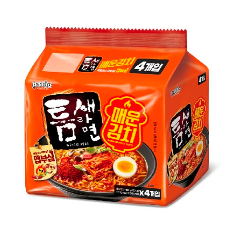PALDO Teumsae Ramen - Scharf Kimchi [Bündel]