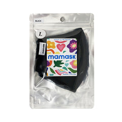 MAMASK Wiederverwendbare Modemaske - Black L