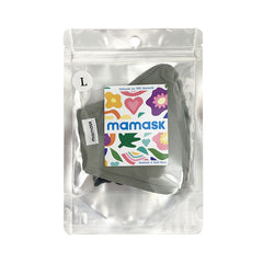 MAMASK Wiederverwendbare Modemaske - Oxford Grey L