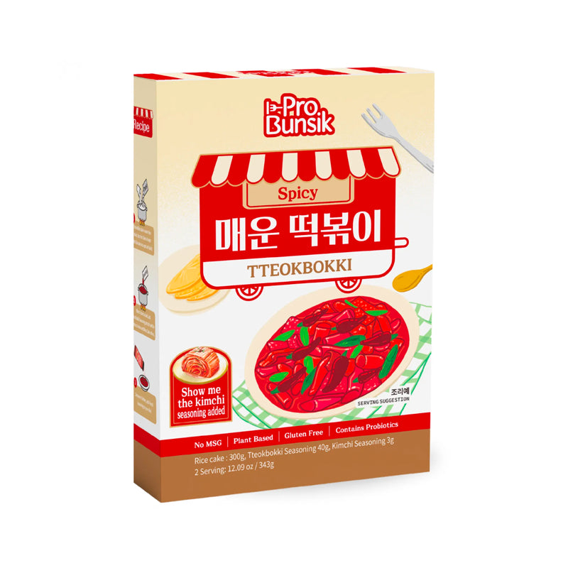 PRO BUNSIK Scharfer Tteokbokki - 2 Portionen