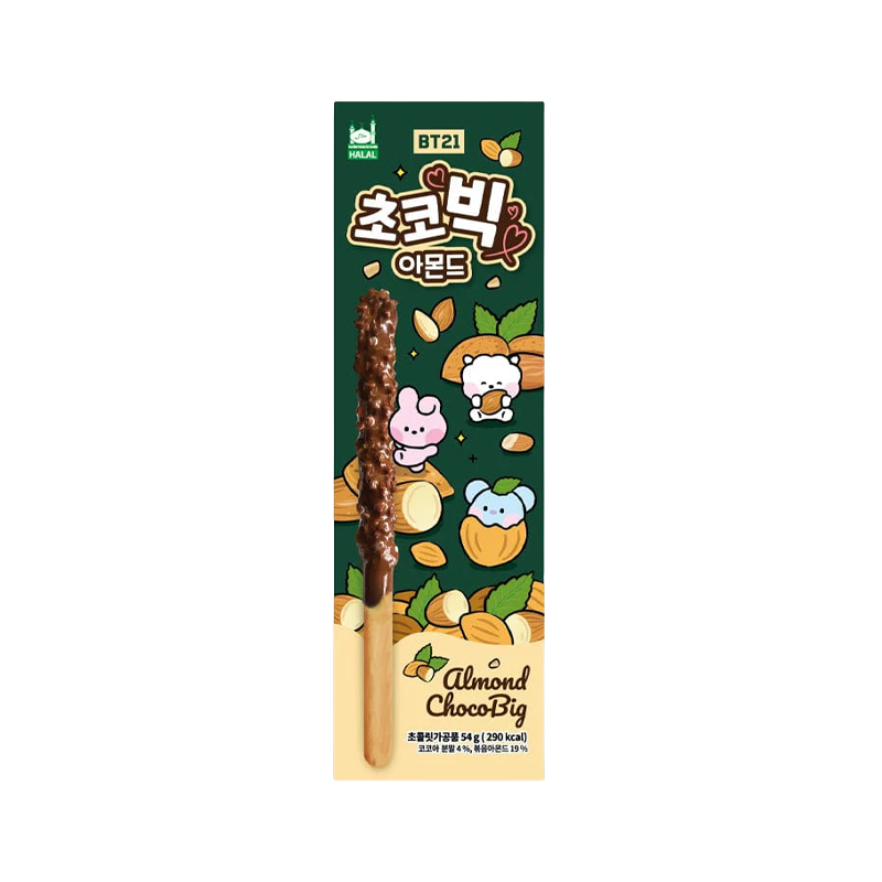 BT21 Choco Big - Mandel  54g