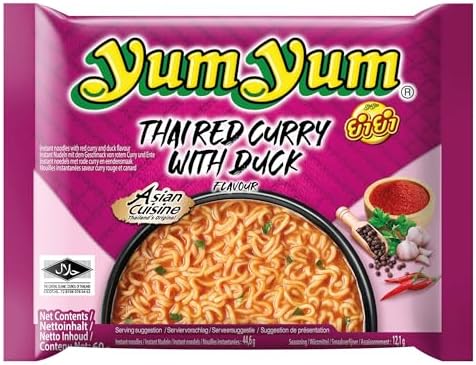 MHD:23.03.2025 Yum Yum Thai Red Curry Duck 60g