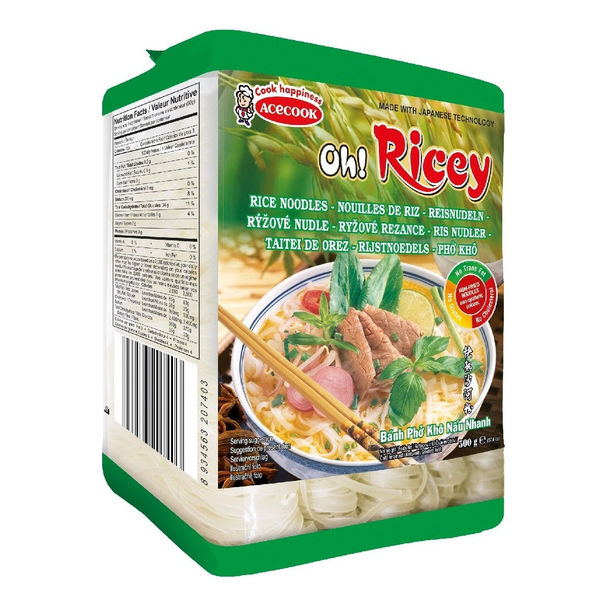 MHD: 03.04.2023 - Oh! Ricey Rice Noodles (Acecook) 500 g