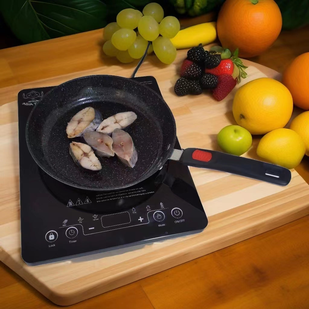 2000 Watt Induktionskochfeld 20 Temperaturstufen & 20 Leistungseinstellungen