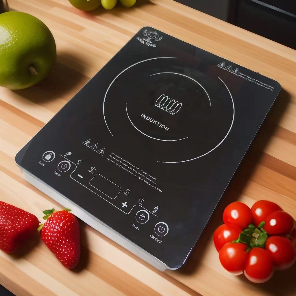 2000 Watt Induktionskochfeld 20 Temperaturstufen & 20 Leistungseinstellungen