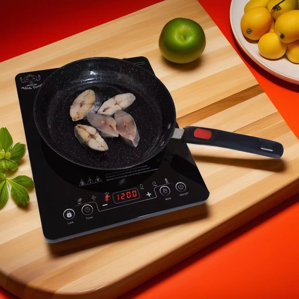 2000 Watt Induktionskochfeld 20 Temperaturstufen & 20 Leistungseinstellungen