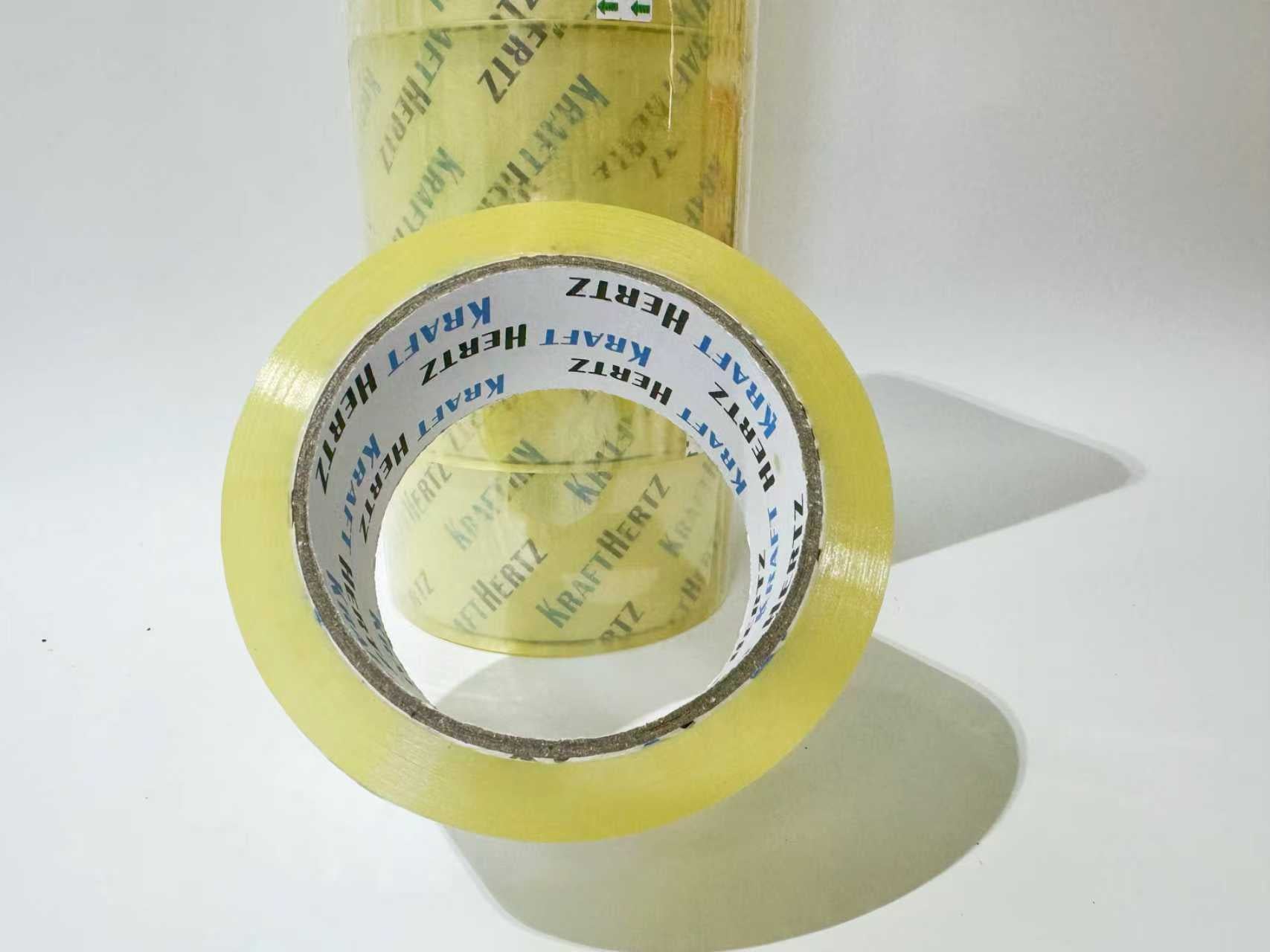 Transport und Packband, Kristall klar, 6 Stück, Standardweit: 4,7 cmW x 49,9 m