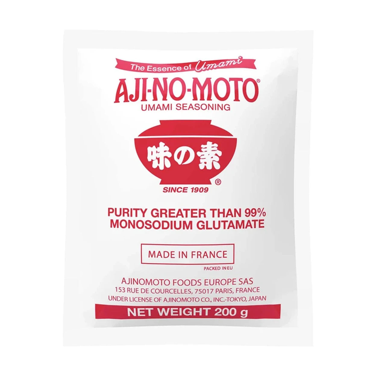 Ajinomoto Geschmackverstärker 200 g(BBD:07.04.2027)