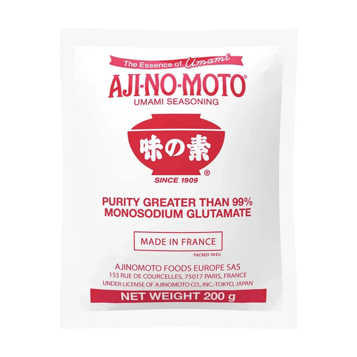 Ajinomoto Geschmackverstärker 200 g(BBD:07.04.2027)