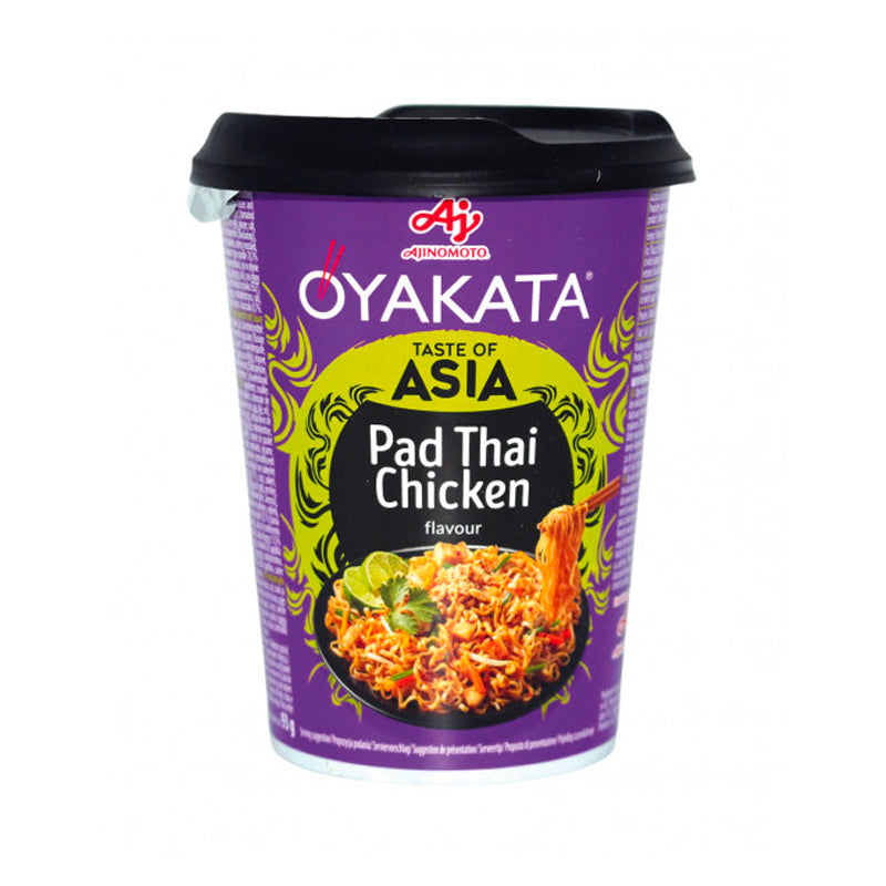 MHD: 12.2023 - AJINOMOTO Oyakata Ramen Cup - Pad Thai Chicken 93 g