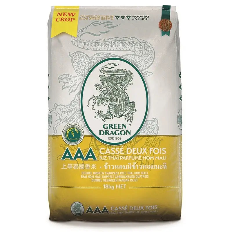 GREEN DRAGON Thai Duftreis doppelt gebrochen 18 kg