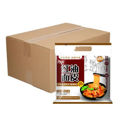 BAIJIA A-Kuan Rote-Öl-Nudeln scharf-sauer 12 × 460 g